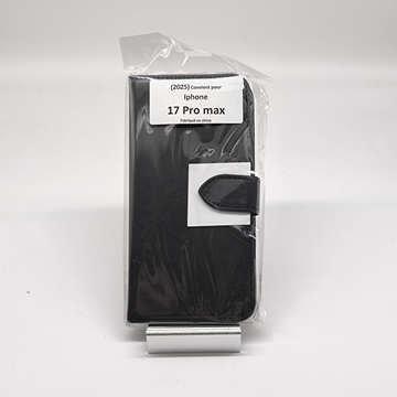 Housse agenda pour Iphone 17 pro max (vrac)