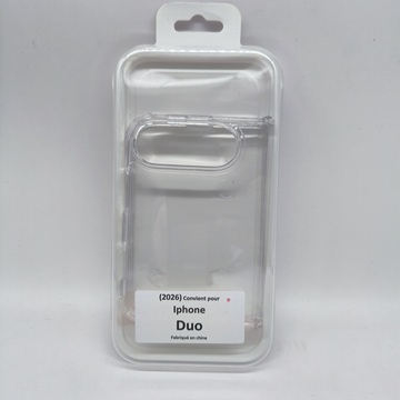 Coque pour Iphone Duo transparent