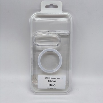 Coque transparente pour Iphone Duo compatible Magsafe